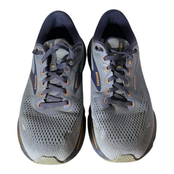 Brooks Ghost 15 Men's Size 9 Road Running Shoes Athletic Sneakers Low Top Blue - Picture 3 of 8